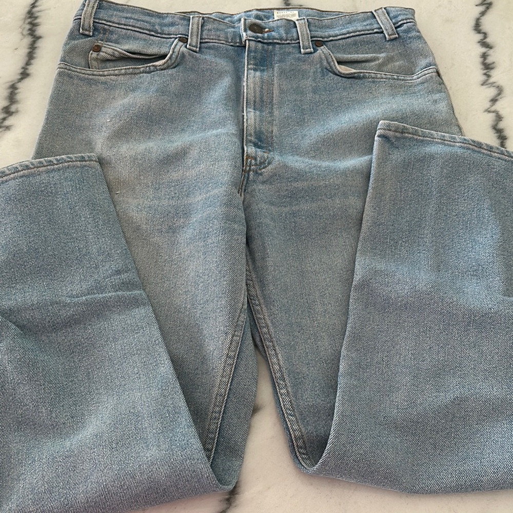 Vintage Flex 540 by Levi Strauss Light Blue Straight Jeans